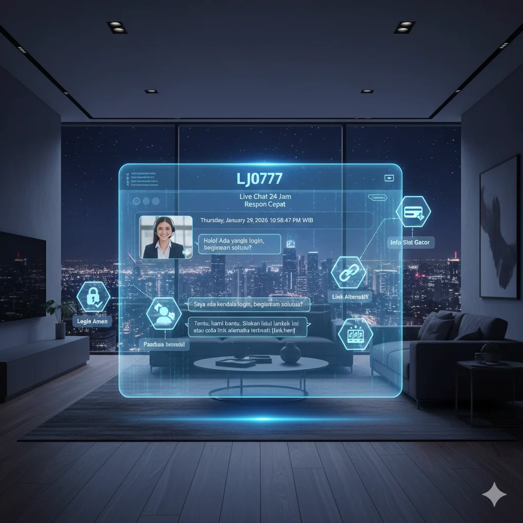 LJ0777 Live Chat 24 Jam Respon Cepat